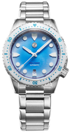 Zelos Mako 300m Diver Lagoon Blue