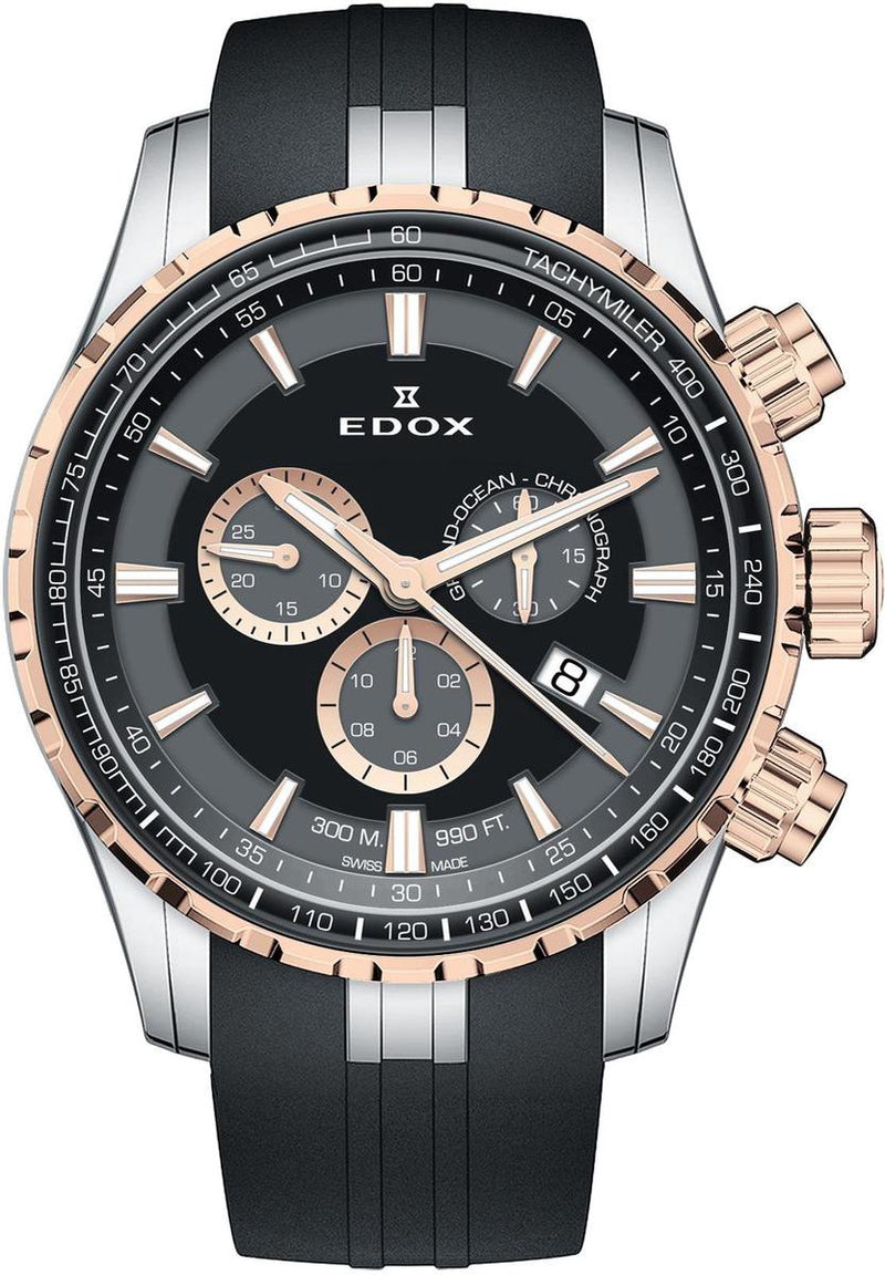 新発売】 【EDOX】CHRONOGRAPH BIG 不具合あり DATE 時計 - www.cfch.org