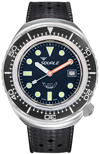 Squale 2002 101 Atmos Black Dots 2002.SS.BK.BK.HT