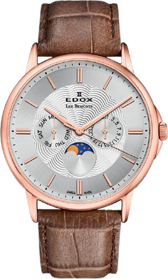 Edox Les Bemonts Multifunction Moonphase 40002 37R AIR - SeriousWatches.com