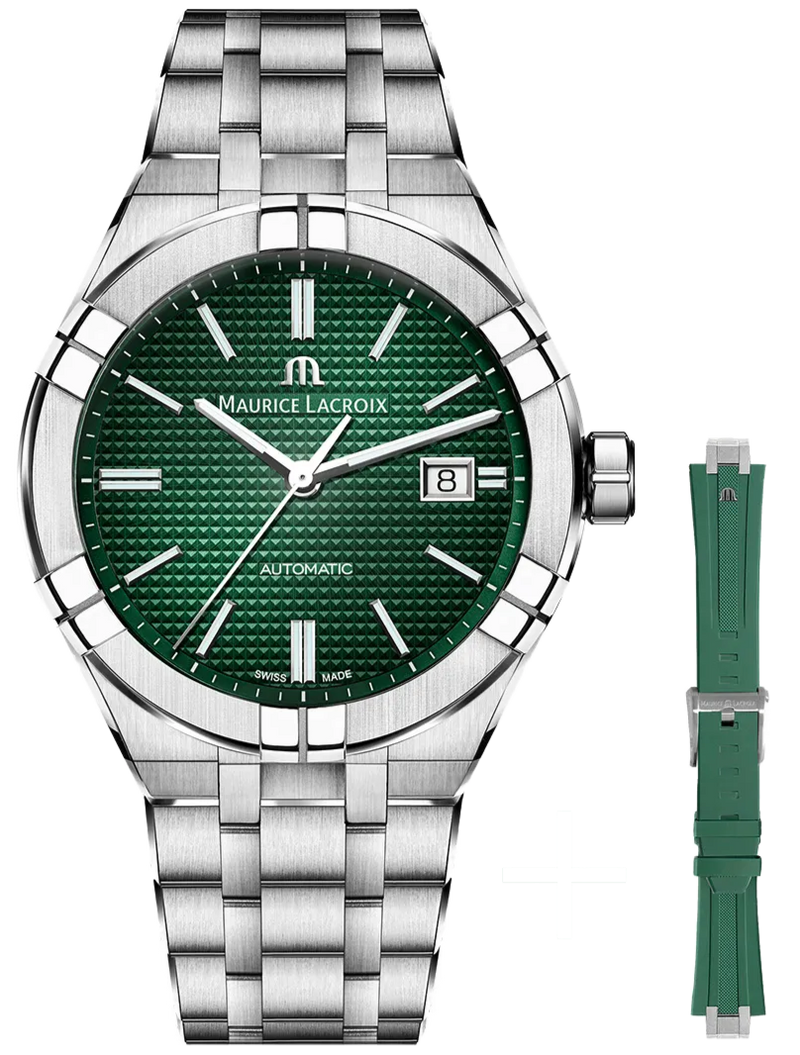 Amazon.com: Maurice Lacroix AIKON Automatic Summer Edition 42mm Turquoise  Watch AI6008-SS00F-431-C : Clothing, Shoes & Jewelry