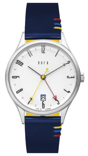 DuFa Weimar GMT Bauhaus 100 Years DF-9006-0C - SeriousWatches.com