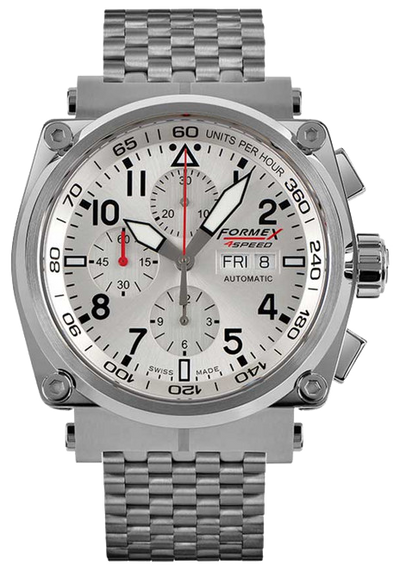 Formex Pilot Automatic Chronograph Silver