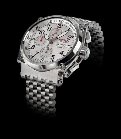 Formex Pilot Automatic Chronograph Silver