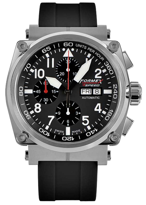 Formex Pilot Automatic Chronograph Black