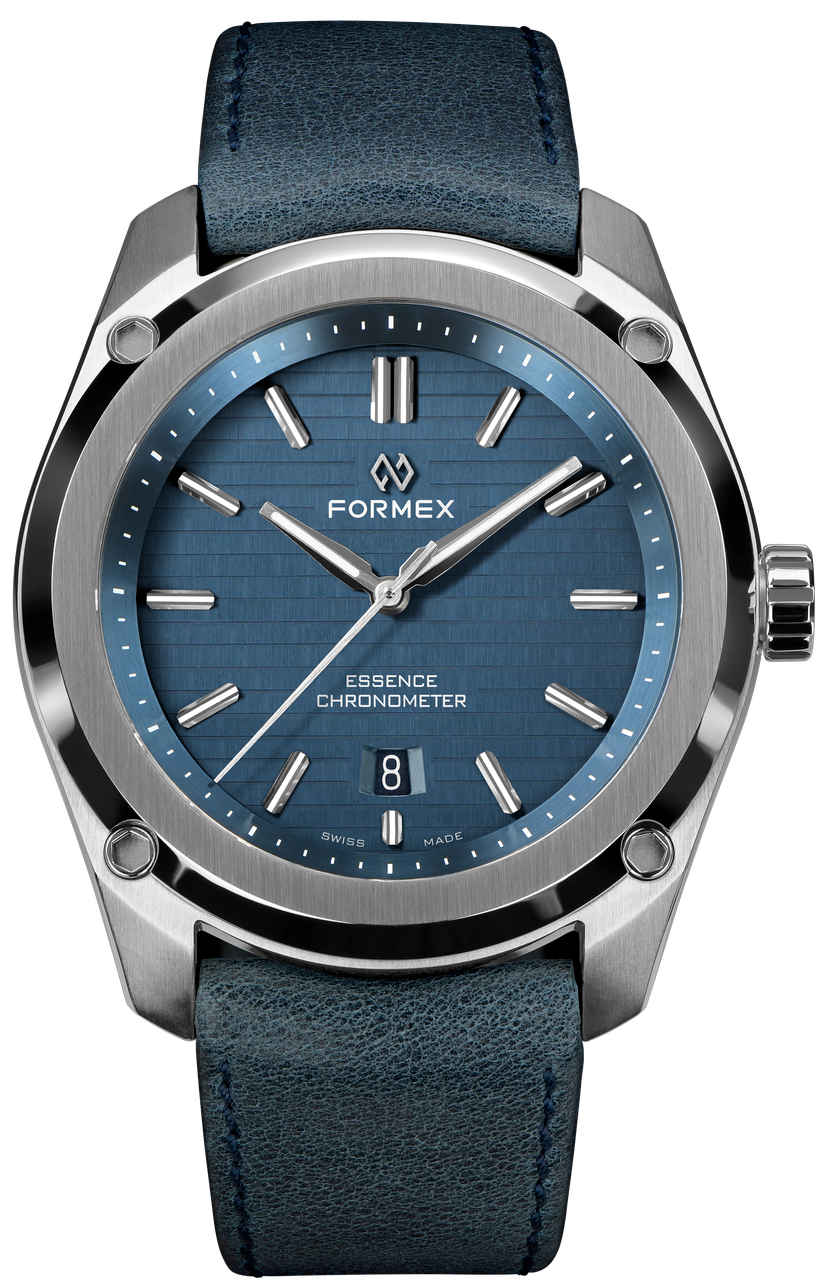 Formex Swiss Automatic Field Watch with Mahogany Red Dial and Velcro Strap  #0660.1.6573.121