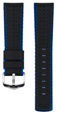 Hirsch Robby Black Blue 22mm SeriousWatches