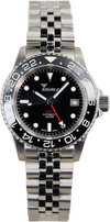 Squale 30 Atmos GMT 1545 Black Bezel (Pre-owned)