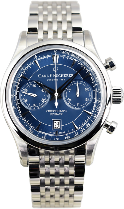 Carl F. Bucherer Manero Flyback 00.10919.08.53.21 Pre owned