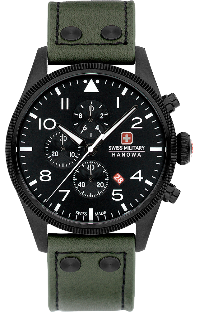 Chronograph SMWGC0000430 Swiss Hanowa Afterburn Military