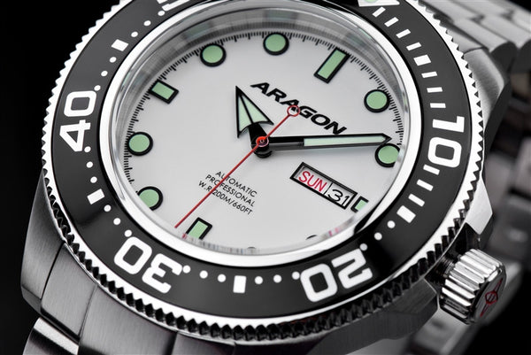 ARAGON Divemaster Automatic 50mm A054WHT