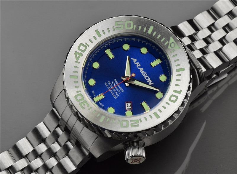Aragon Watch Divemaster II Automatic // A335MOP #Sponsored #Divemaster, # Watch, #Aragon, #A335MOP | Aragon, Horology, Automatic
