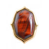 Barse Red Tiger's Eye Ring